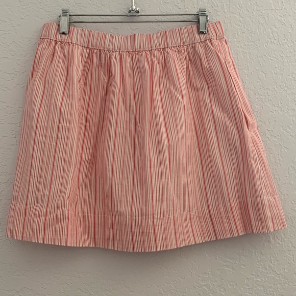GAP Red & White Striped Skirt - Picture 2 of 7